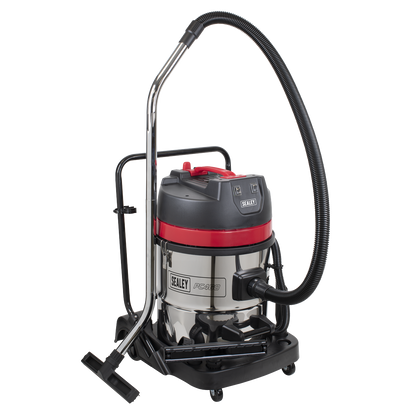 60L Vacuum Cleaner Wet & Dry Stainless Steel Drum 2400W/230V
