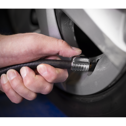 PCL 90° Angled Swivel Tyre Inflator Clip-On Connector 1/4"BSP(F)