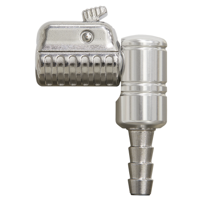 PCL 90° Angled Swivel Tyre Inflator Clip-On Connector 8mm Bore