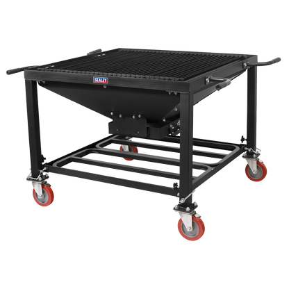 Adjustable Height Plasma Cutting Table/Workbench with Castor Wheels