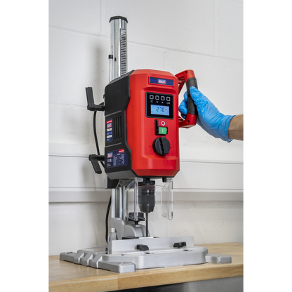 Bench Mounting Pillar Drill with Digital Display & Laser Guide 720W