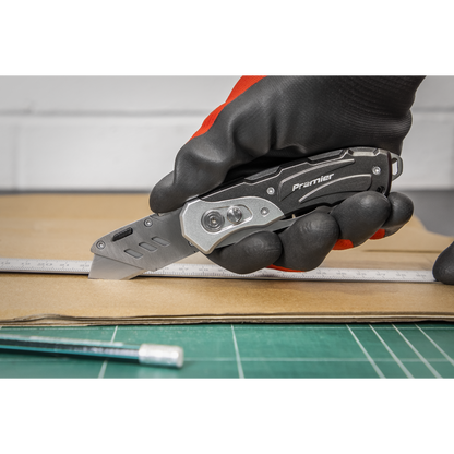 Premier Locking Pocket Knife Twin-Blade