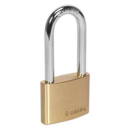 Brass Body Padlock Long Shackle 50mm