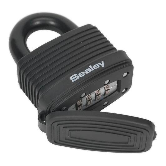 Steel Body Weatherproof Combination Padlock 48mm