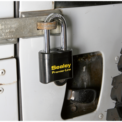 Premier™ Steel Body Combination Padlock Long Shackle 62mm