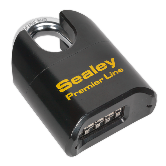 Premier™ Steel Body Combination Padlock Shrouded Shackle 62mm