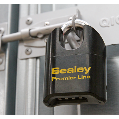 Premier™ Steel Body Combination Padlock Shrouded Shackle 62mm