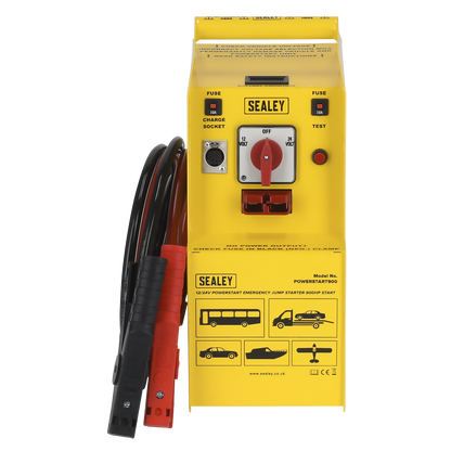 12/24V Emergency Jump Starter 900hp Start
