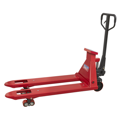 Pallet Truck with Scales 1150 x 555mm 2000kg Capacity