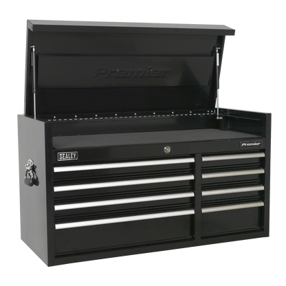 Premier™ Heavy-Duty Extra-Wide Topchest 8 Drawer 1040mm - Black