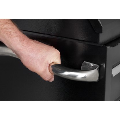 Premier™ Heavy-Duty Rollcab 6 Drawer 675mm - Black