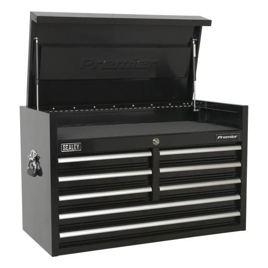 Premier™ Heavy-Duty Topchest 915mm 8 Drawer - Black