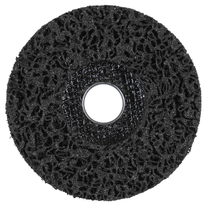 115 x 13mm Black Polycarbide Abrasive Strip Disc 22mm Bore - Display Box of 10