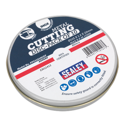 115 x 1.2mm Cutting Disc 22mm Bore