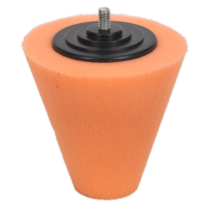 Buffing & Polishing Foam Cone - Orange/Firm