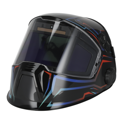 Panoramic Welding Helmet Auto Darkening - Shade 9-13
