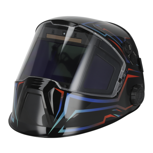 Panoramic Welding Helmet Auto Darkening - Shade 9-13