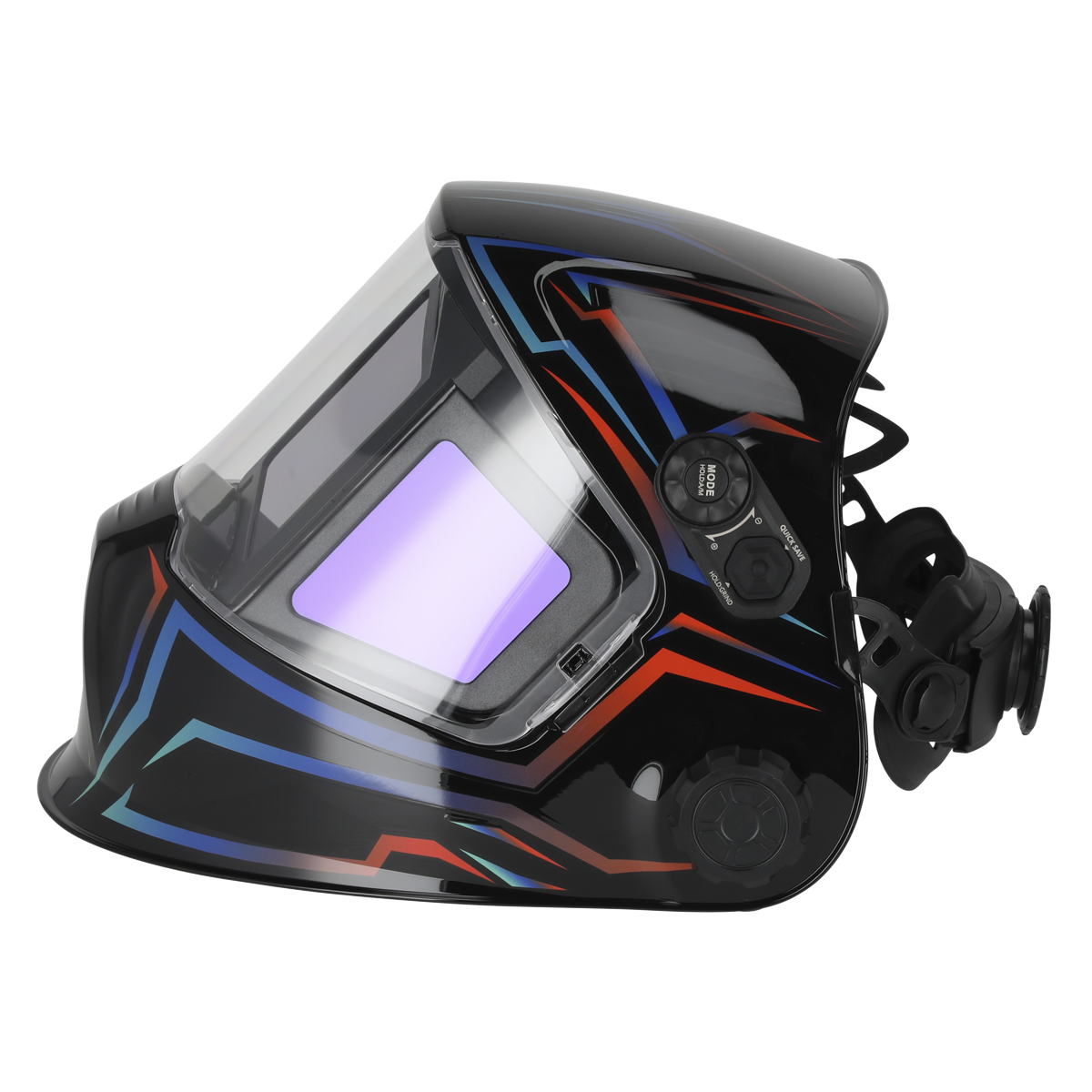 Panoramic Welding Helmet Auto Darkening - Shade 9-13
