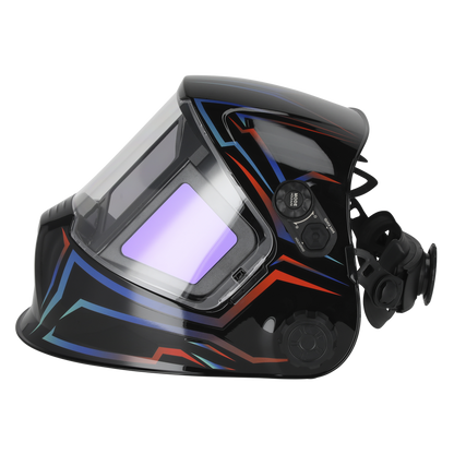 Panoramic Welding Helmet Auto Darkening - Shade 9-13