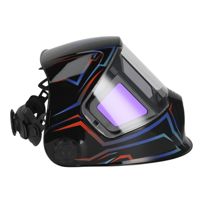 Panoramic Welding Helmet Auto Darkening - Shade 9-13