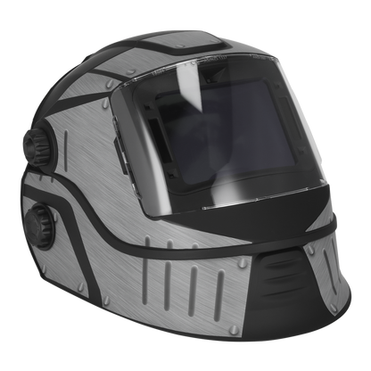 Auto Darkening Solar Powered Flip-Up Welding Helmet Shade 9-13