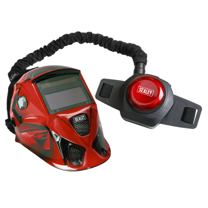 Auto Darkening Welding Helmet with TH2 Powered Air Purifying Respirator (PAPR)
