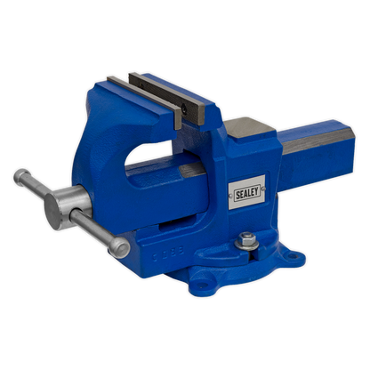 Quick Action Cast Iron Vice with Swivel Base