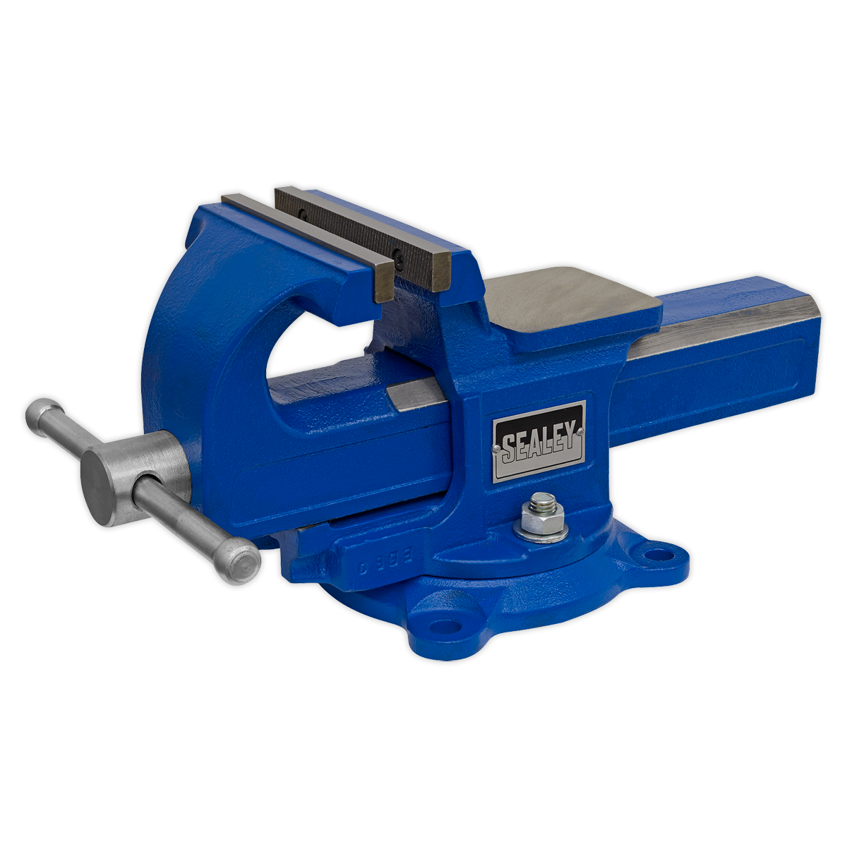 Quick Action Cast Iron Vice with Swivel Base