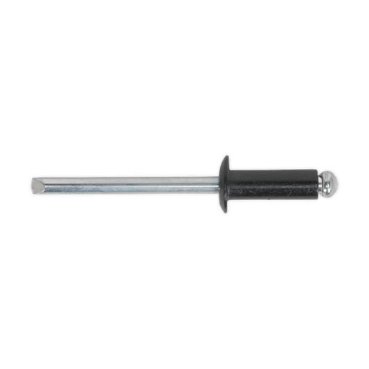 Aluminium Standard Flange Rivet 4.8 x 14mm, Black - Pack of 200