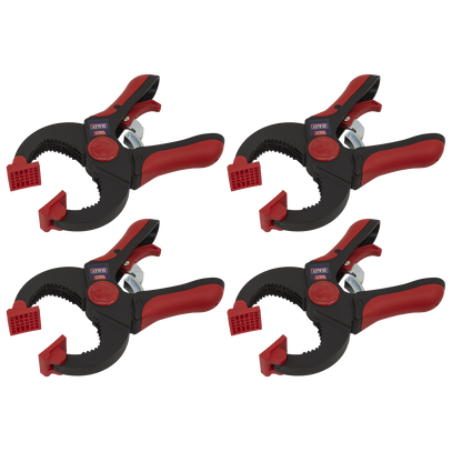 Ratchet Clamp Set 45mm 4pc