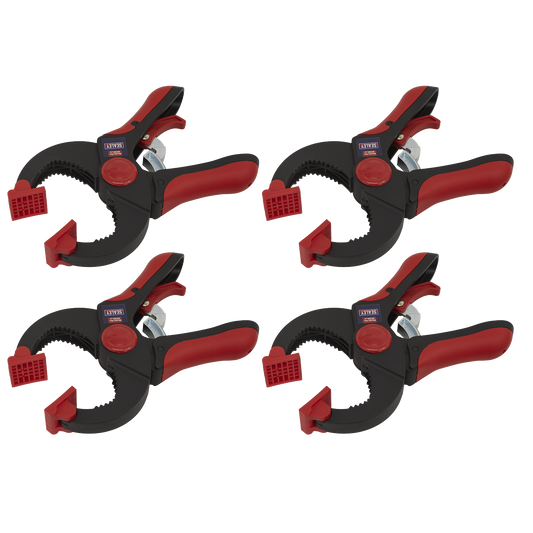 Ratchet Clamp Set 45mm 4pc