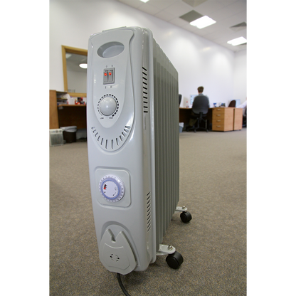 11-Element Oil Filled Radiator with Timer 2500W/230V