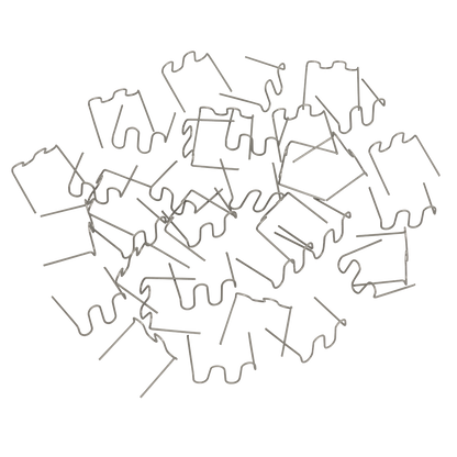 Wave Staple 0.6mm - Pack of 100