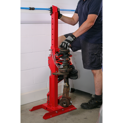 Coil Spring Hydraulic Compressing Station with Gauge 2000kg Capacity