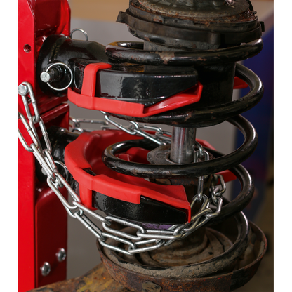 Coil Spring Hydraulic Compressing Station with Gauge 2000kg Capacity