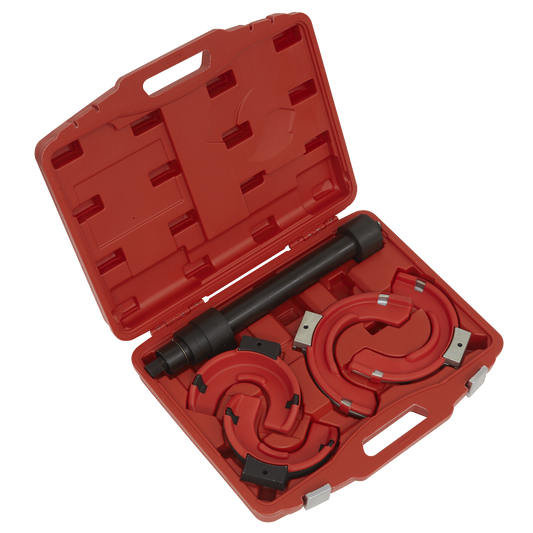 Professional Left-Hand Coil Spring Compressor Set 2500kg