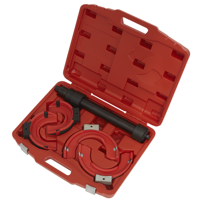 Professional Left-Hand Coil Spring Compressor Set 2500kg