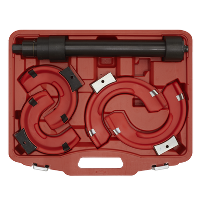 Professional Left-Hand Coil Spring Compressor Set 2500kg