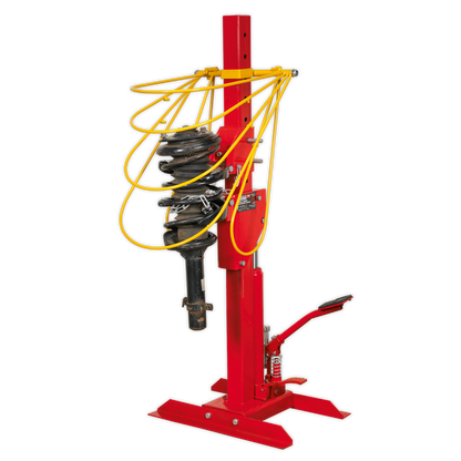 Coil Spring Compressor Restraint System