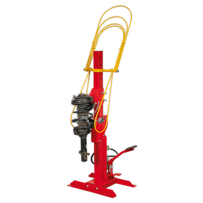 Coil Spring Compressor Restraint System
