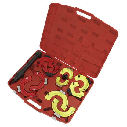 Professional Right-Hand/Left-Hand Coil Spring Compressor Set 2500kg
