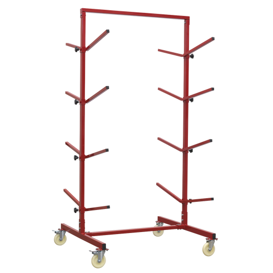 4-Level Double-Sided Bumper Rack