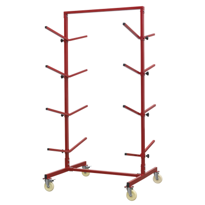 4-Level Double-Sided Bumper Rack