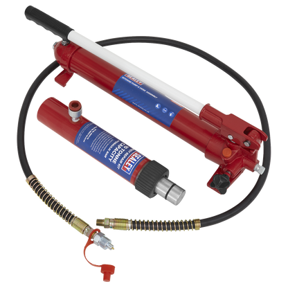 Snap Push Ram with Pump & Hose Assembly 10 Tonne