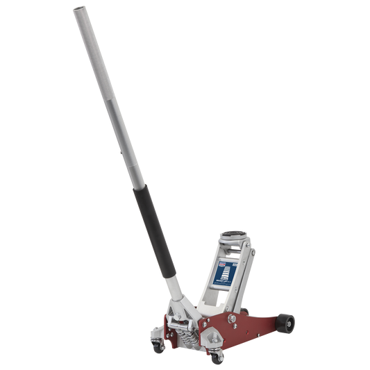 Premier Low Profile Aluminium Trolley Jack with Rocket Lift
