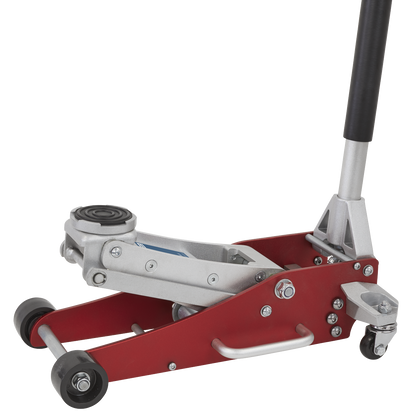 Premier Low Profile Aluminium Trolley Jack with Rocket Lift