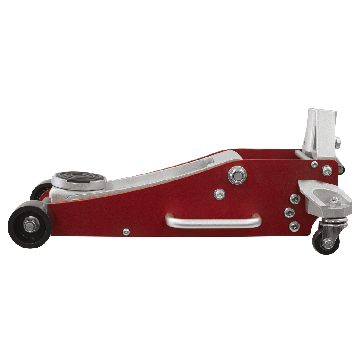 Premier Low Profile Aluminium Trolley Jack with Rocket Lift