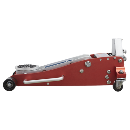 Premier Low Profile Aluminium Trolley Jack with Rocket Lift