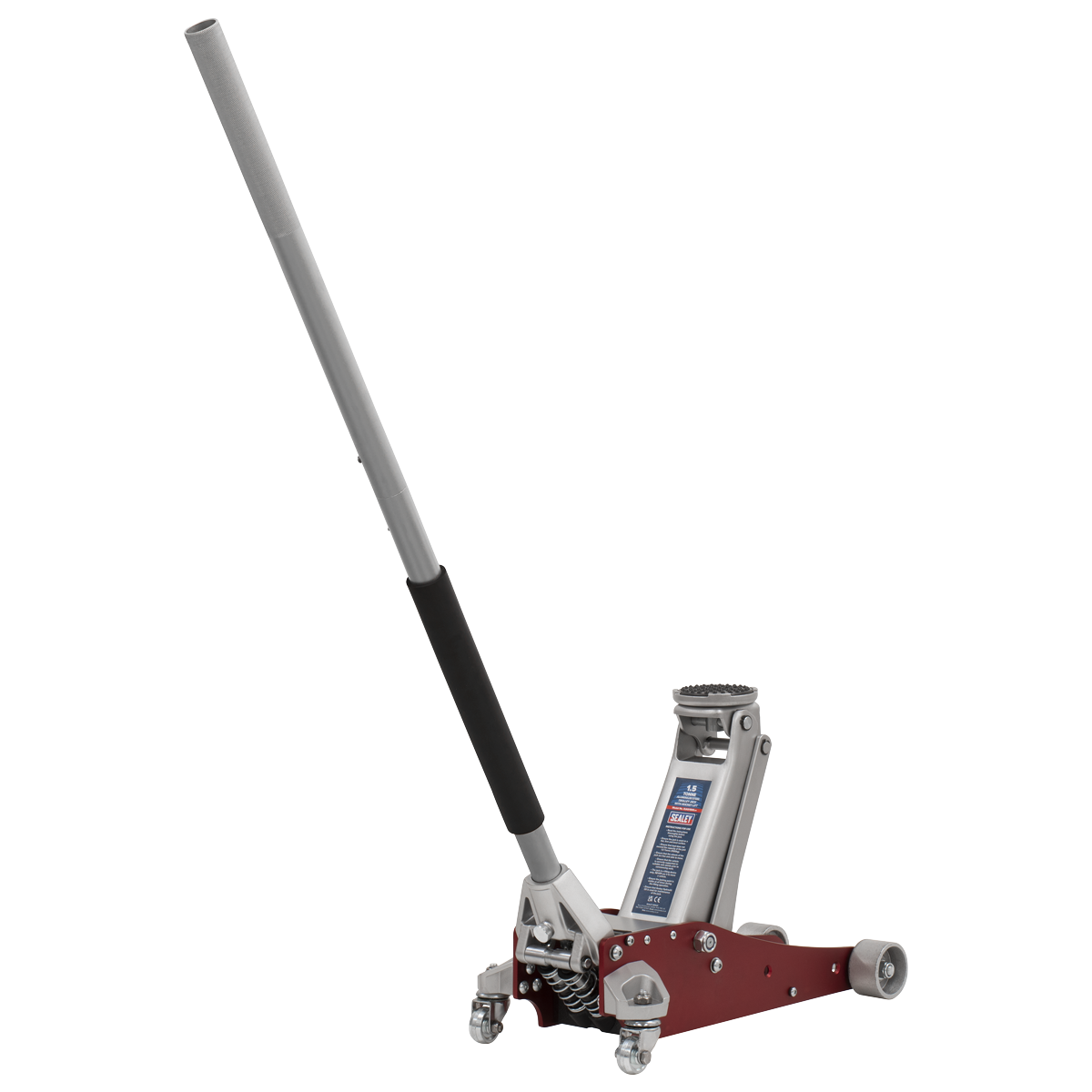 Aluminium/Steel Trolley Jack with Rocket Lift