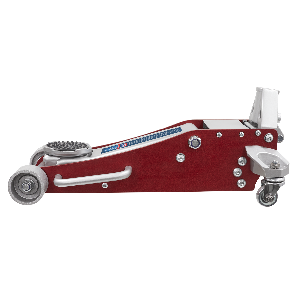 Aluminium/Steel Trolley Jack with Rocket Lift